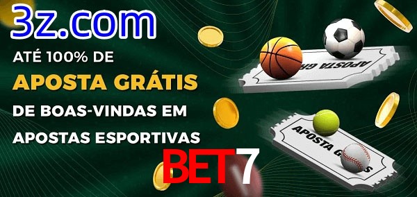 BET7 Ate 100% de Aposta Gratis